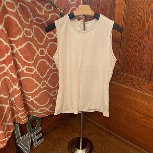 ADRIENNE VITTADINI Beige Tank Top